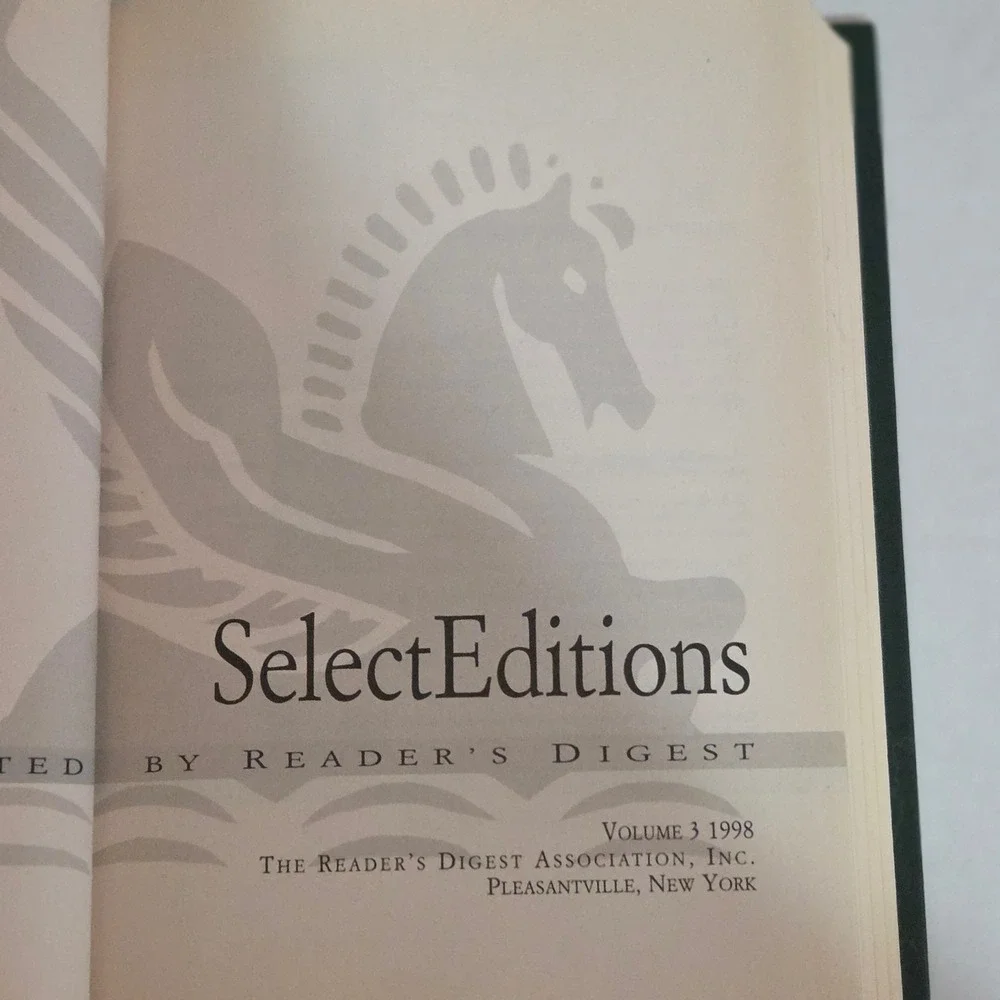 Reader's Digest Select Editions Lot of 3 Hardcover Books (1998, 2007, 2012)